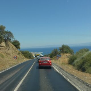 on the road entfernungen